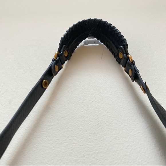 Rebecca Minkoff Black Leather Fringe Purse - Picture 8 of 11